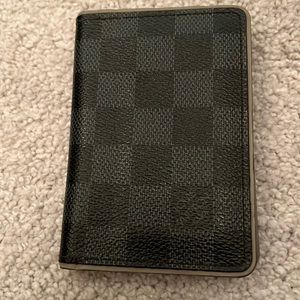 Authentic Mens Louis Vuitton Damier Graphite Wallet